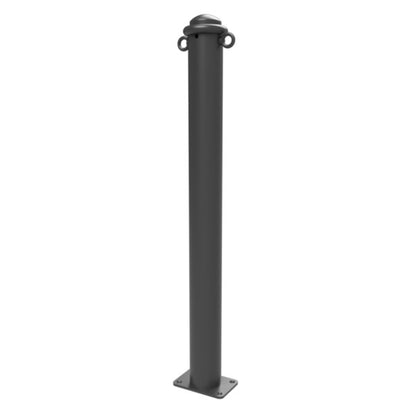 Absperr-Stilpfosten Serie 481B Ø 82 mm