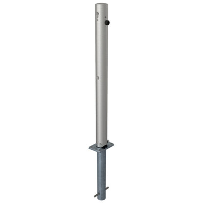 Edelstahlpfosten Ø 76 mm ohne Ziernut
