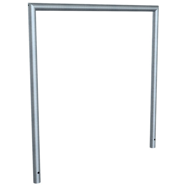 Anlehnbügel aus Stahlrohr Ø 48 x 2,5 mm