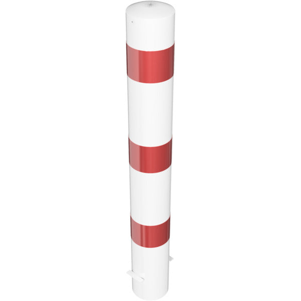 Absperrpoller Stahlrohr Ø 152 x 3,2 mm ortsfest zum Einbetonieren