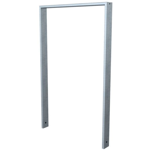 Ahnlehnbügel aus Stahlrohr 80 x 20 mm