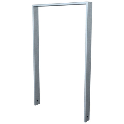 Ahnlehnbügel aus Stahlrohr 80 x 20 mm