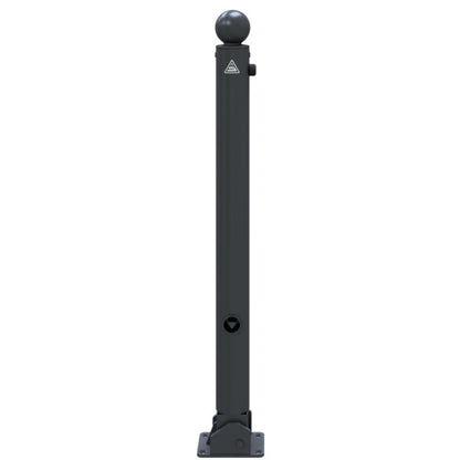 Absperr-Stilpfosten Serie 475B Ø 76 mm