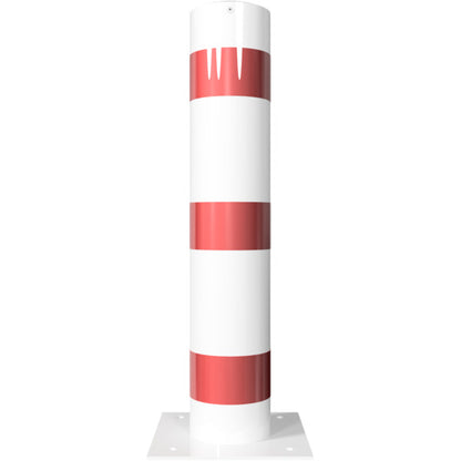 Absperrpoller Stahlrohr Ø 193 x 3,6 mm ortsfest für Dübelbefestigung