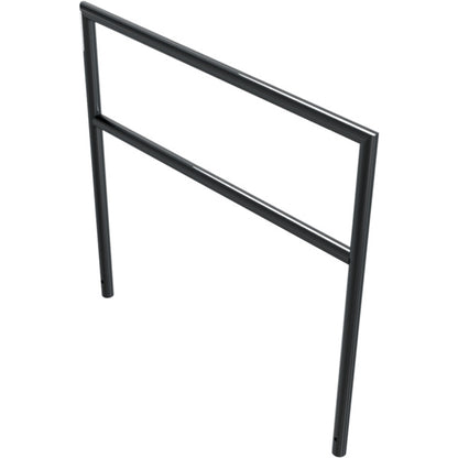 Anlehnbügel aus Stahlrohr Ø 48 x 2,5 mm