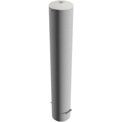 Absperrpoller Stahlrohr Ø 193 x 3,6 mm ortsfest zum Einbetonieren