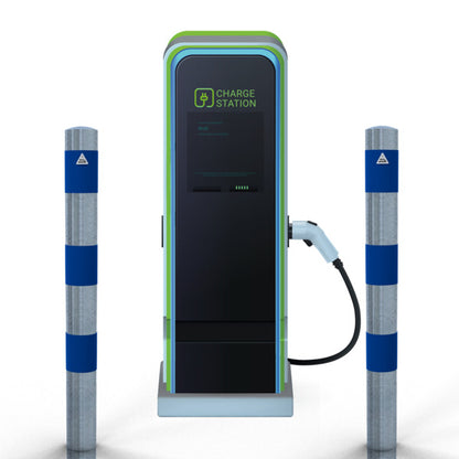 Absperrpoller als E-Ladesäulenschutz