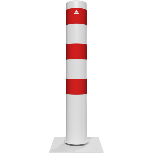 Absperrpoller Stahlrohr Ø 152 x 3,2 mm ortsfest zur Dübelbefestigung