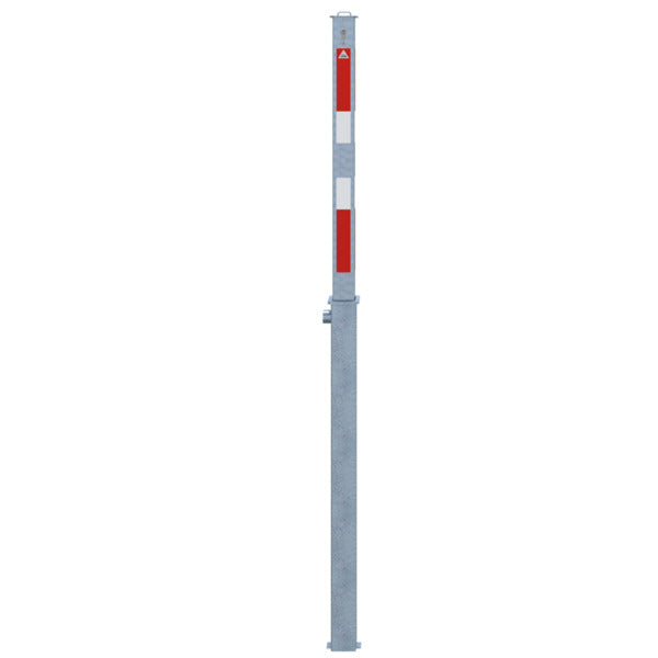 Absperrpfosten 70 x 70 mm vollversenkbar