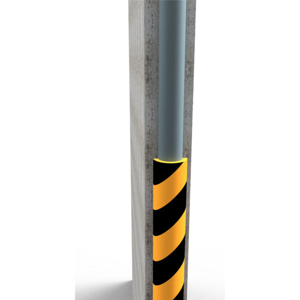 Warn- und Schutzprofile gelb / schwarz