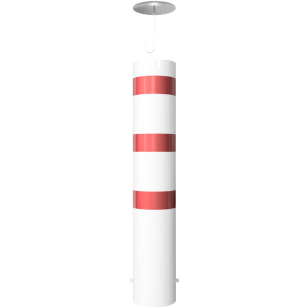 Absperrpoller Stahlrohr Ø 273 x 5 mm ortsfest zum Einbetonieren
