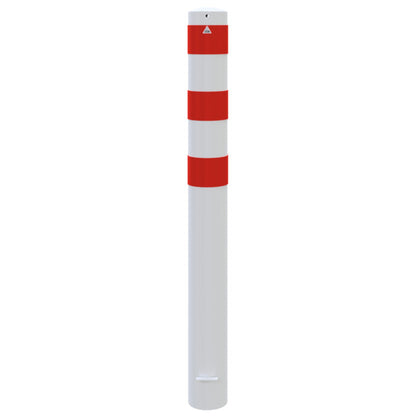 Absperrpoller Stahlrohr Ø 152 x 3,2 mm ortsfest zum Einbetonieren