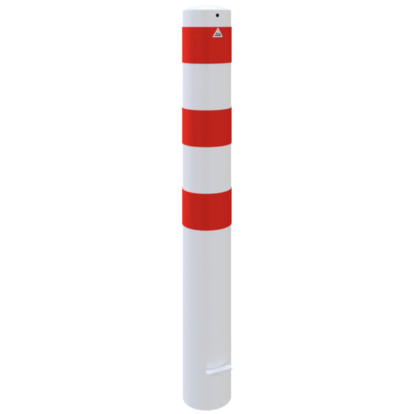 Absperrpoller Stahlrohr Ø 152 x 3,2 mm ortsfest zum Einbetonieren