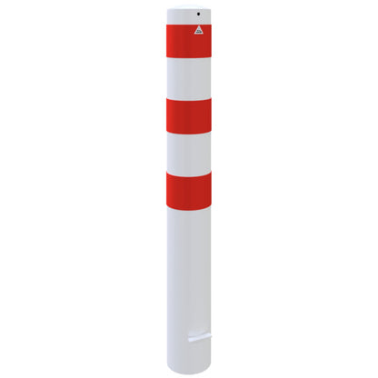 Absperrpoller Stahlrohr Ø 152 x 3,2 mm ortsfest zum Einbetonieren