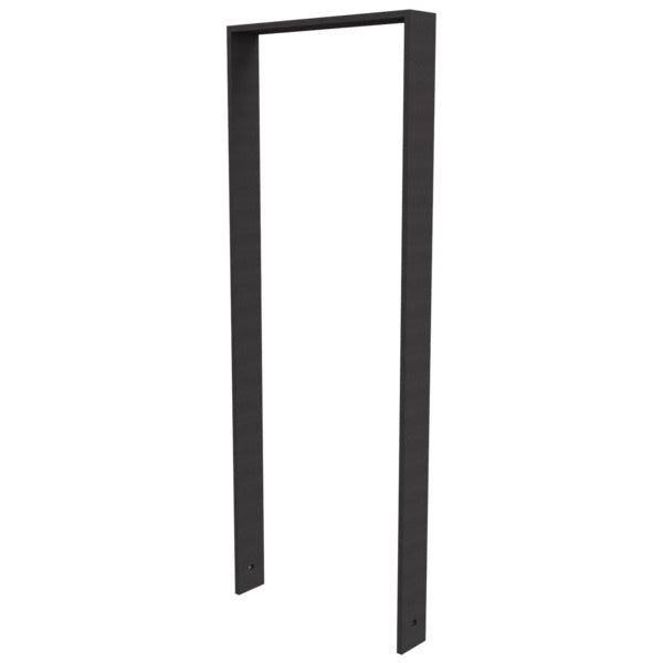 Anlehnbügel aus Flachstahl 80 x 12 mm