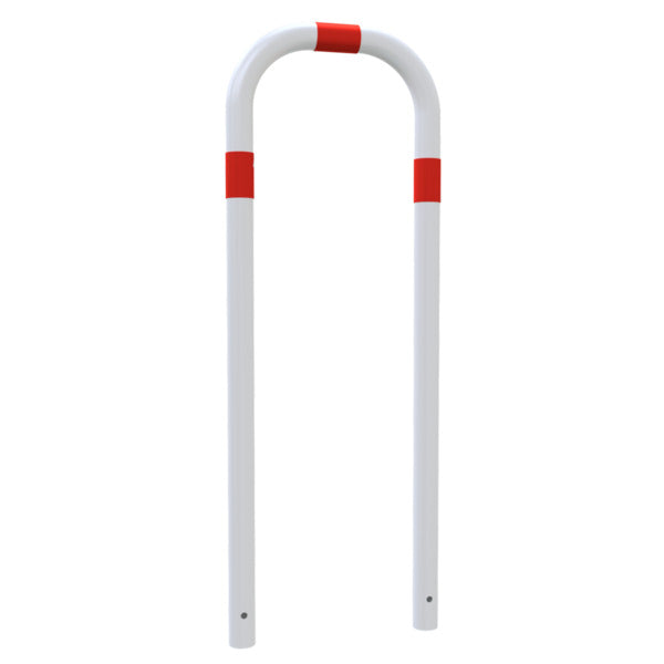 Rohrbügel aus Stahlrohr Ø 60 x 2,5 mm ohne Querholm zum Einbetonieren