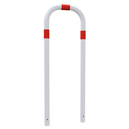 Rohrbügel aus Stahlrohr Ø 60 x 2,5 mm ohne Querholm zum Einbetonieren