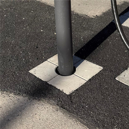 Pflastersteinumrandung