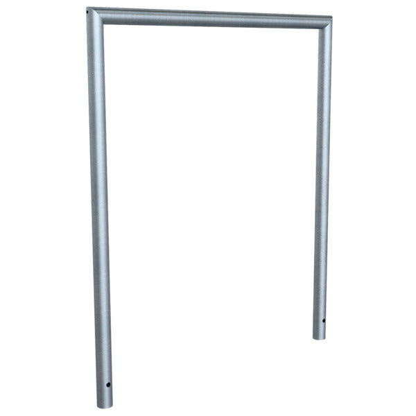 Anlehnbügel aus Stahlrohr Ø 48 x 2,5 mm