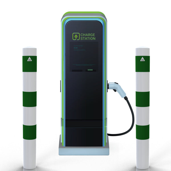 Absperrpoller als E-Ladesäulenschutz
