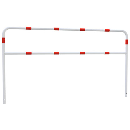 Rohrbügel aus Stahlrohr Ø 48 x 2,5 mm mit Querholm zum Einbetonieren