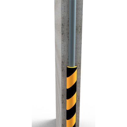 Warn- und Schutzprofile gelb / schwarz