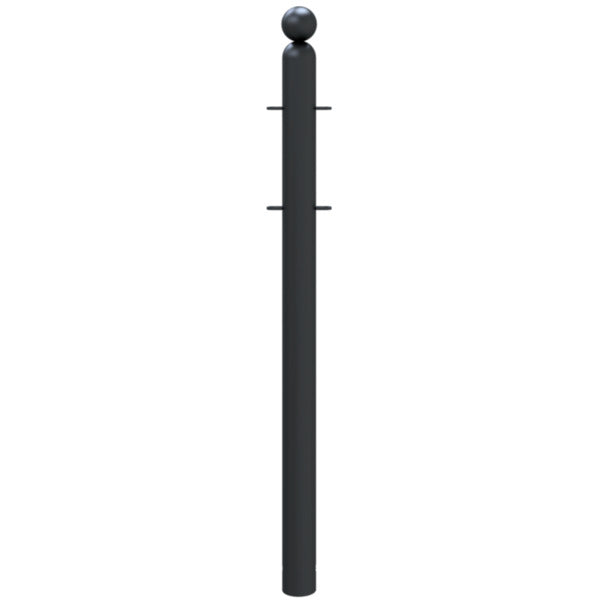 Absperrbarrieren in Verbindung mit Pfostentyp 478B Standpfosten & Rahmen-Element