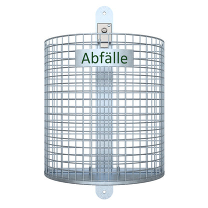 Abfallbehälter Nierenform