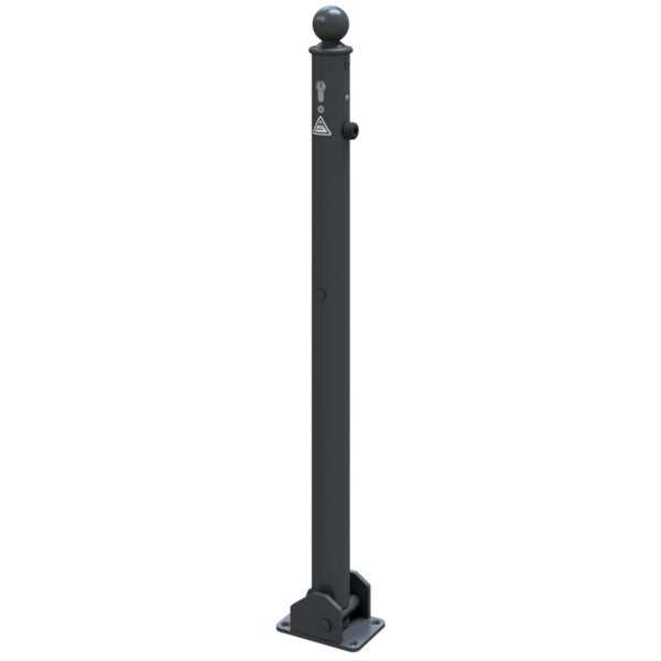 Absperr-Stilpfosten Serie 465B Ø 60 mm