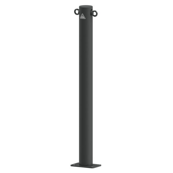 Absperr-Stilpfosten Serie 4074B Ø 76 mm