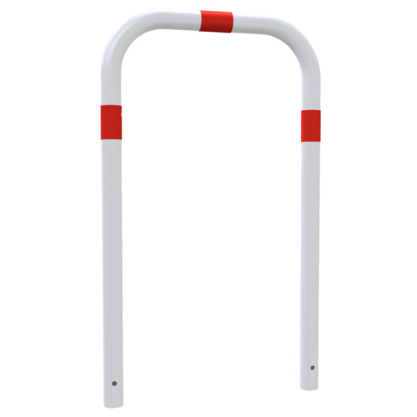 Rohrbügel aus Stahlrohr Ø 60 x 2,5 mm ohne Querholm zum Einbetonieren