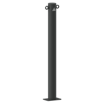 Absperr-Stilpfosten Serie 4074B Ø 76 mm