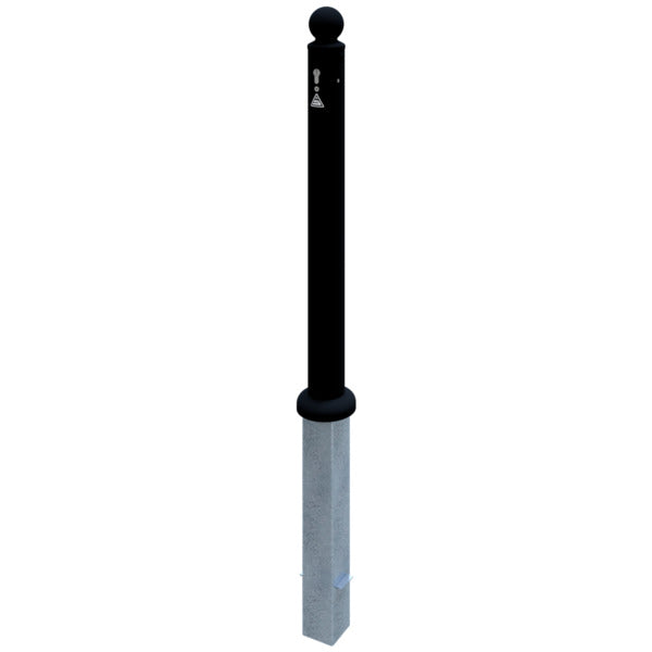 Absperr-Stilpfosten Serie 484B Ø 82 mm