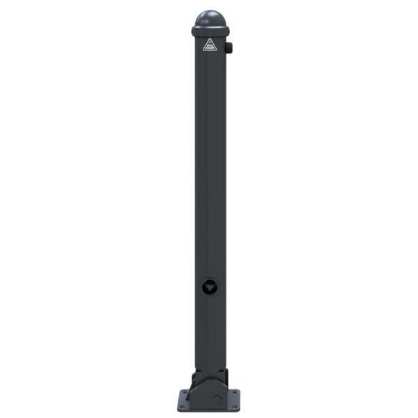 Absperr-Stilpfosten Serie 477B Ø 76 mm