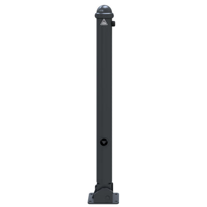 Absperr-Stilpfosten Serie 477B Ø 76 mm
