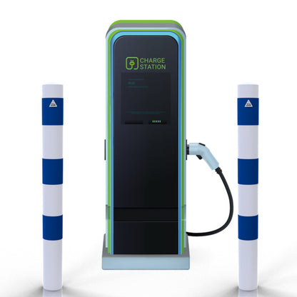 Absperrpoller als E-Ladesäulenschutz