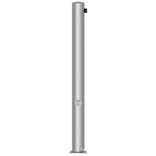 Edelstahlpfosten Ø 76 mm ohne Ziernut