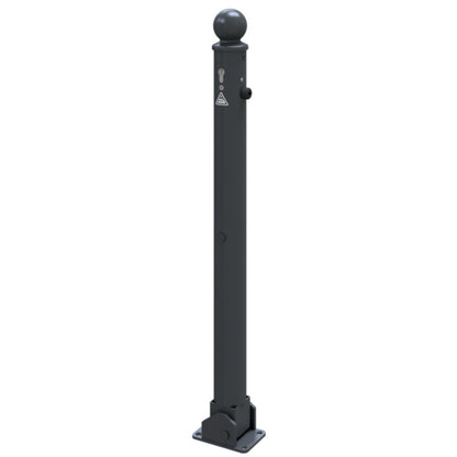 Absperr-Stilpfosten Serie 474B Ø 76 mm