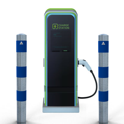 Absperrpoller als E-Ladesäulenschutz