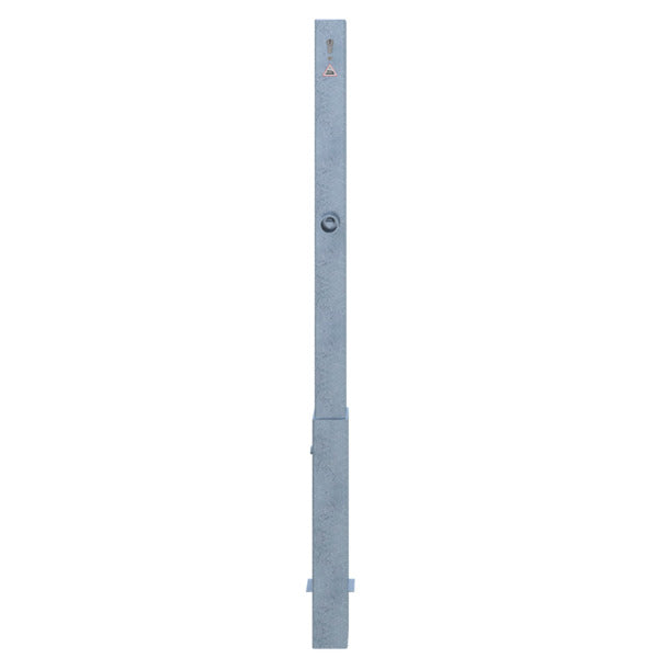 Absperrpfosten 70 x 70 mm herausnehmbar mit Dreikant oder Profilzylinder