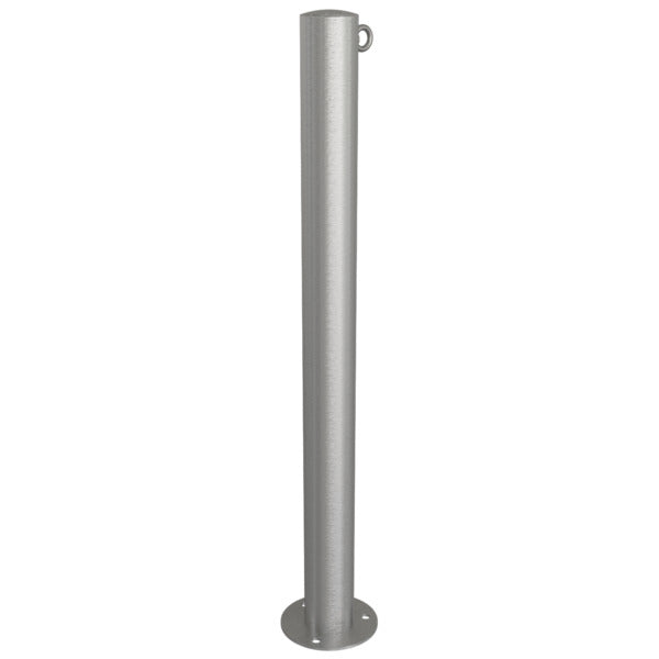 Edelstahlpfosten Ø 76 mm ohne Ziernut