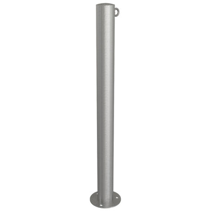 Edelstahlpfosten Ø 76 mm ohne Ziernut