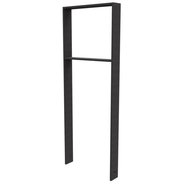 Anlehnbügel aus Flachstahl 80 x 12 mm