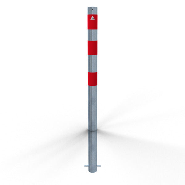 Absperrpfosten als E-Ladesäulenschutz