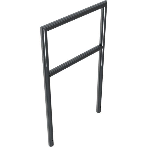 Anlehnbügel aus Stahlrohr Ø 48 x 2,5 mm