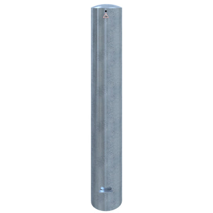 Absperrpoller Stahlrohr Ø 193 x 3,6 mm ortsfest zum Einbetonieren