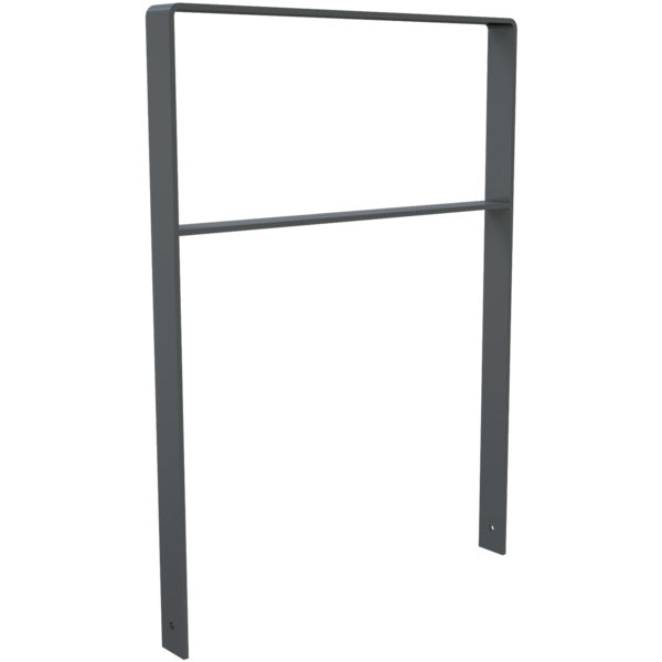 Anlehnbügel aus Flachstahl 70 x 10 mm