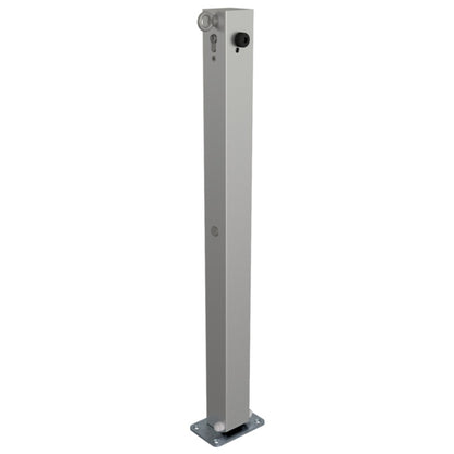Edelstahlpfosten 70 x 70 mm
