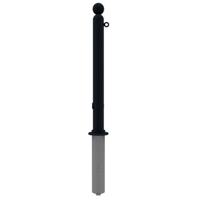 Absperr-Stilpfosten Serie 478B Ø 76 mm