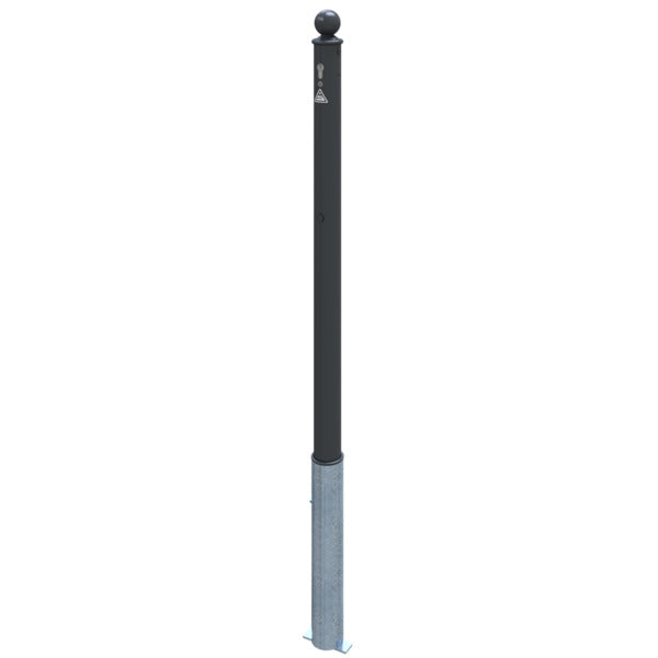 Absperr-Stilpfosten Serie 465B Ø 60 mm
